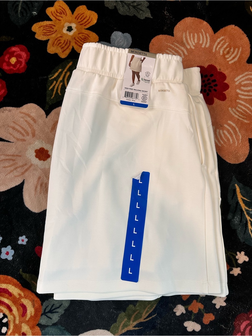 Mondetta White Athletic Skort